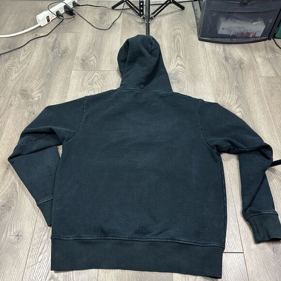 Kith EEA Globe Utah Box Logo Hoodie Sweatshirt Black Size XS Extra Small - Picture 7 of 7